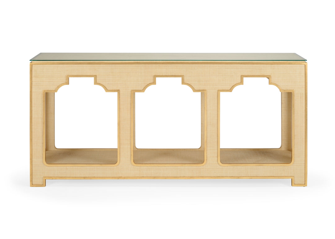 Cream/Gold Leaf/Clear
