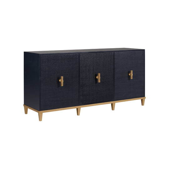 Navy Blue/Gold Leaf