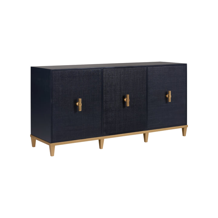 Navy Blue/Gold Leaf