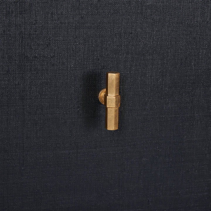 Navy Blue/Gold Leaf