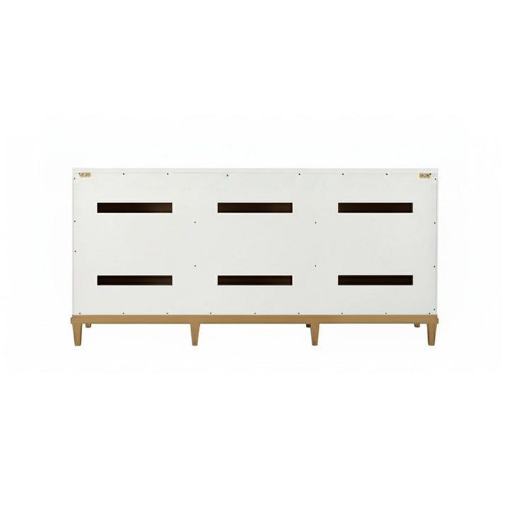 White/Gold Leaf