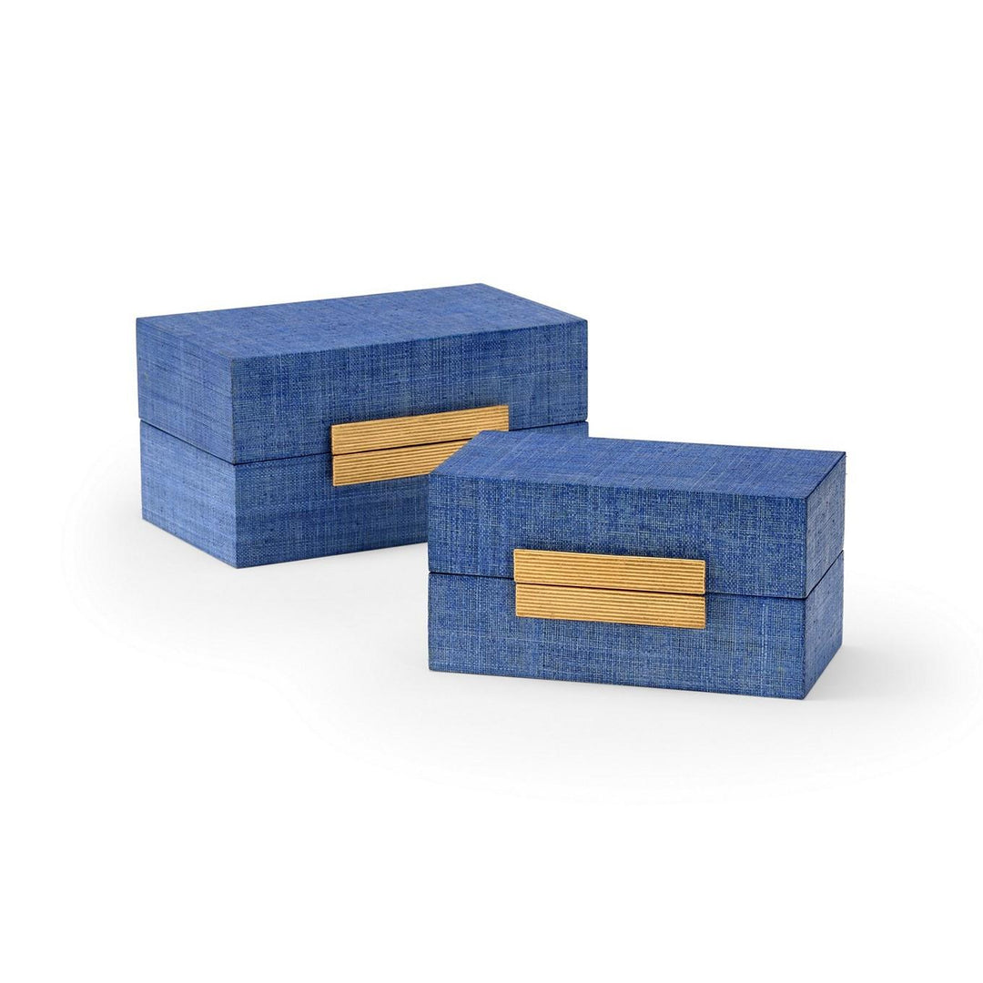 Blue/Gold Leaf