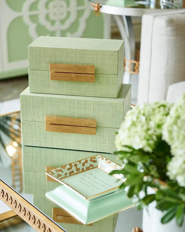 Seafoam/Gold Leaf