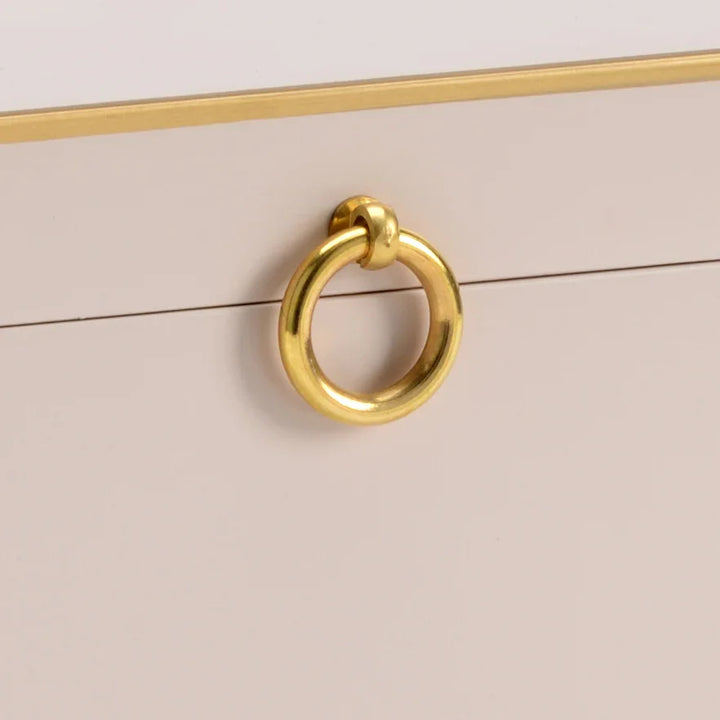 Baby Pink/Gold/Polished Brass