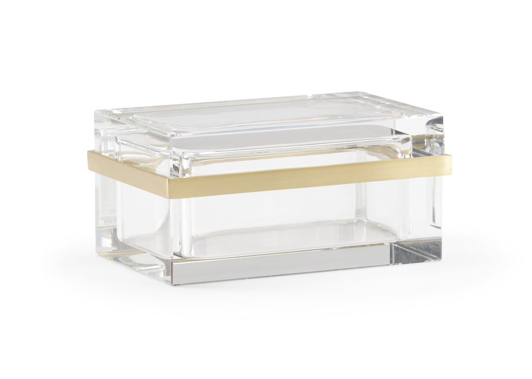Rectangular Crystal Jewel Box - 384778