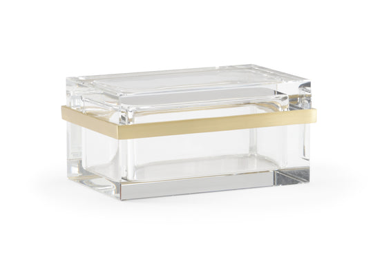 Rectangular Crystal Jewel Box - 384778