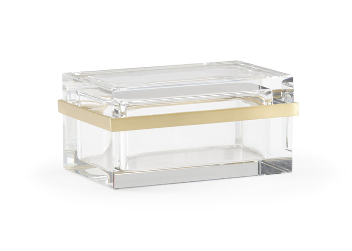 Rectangular Crystal Jewel Box - 384778