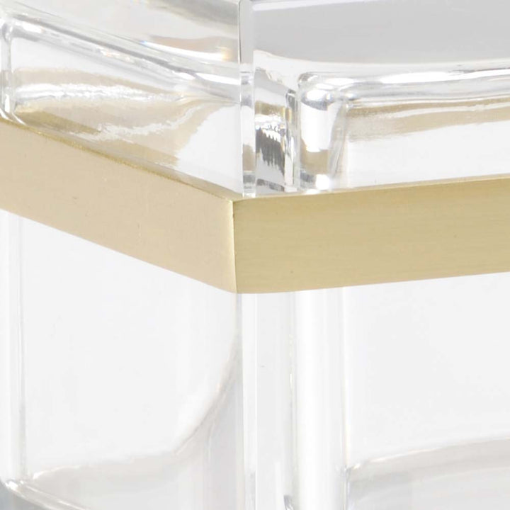 Rectangular Crystal Jewel Box - 384778