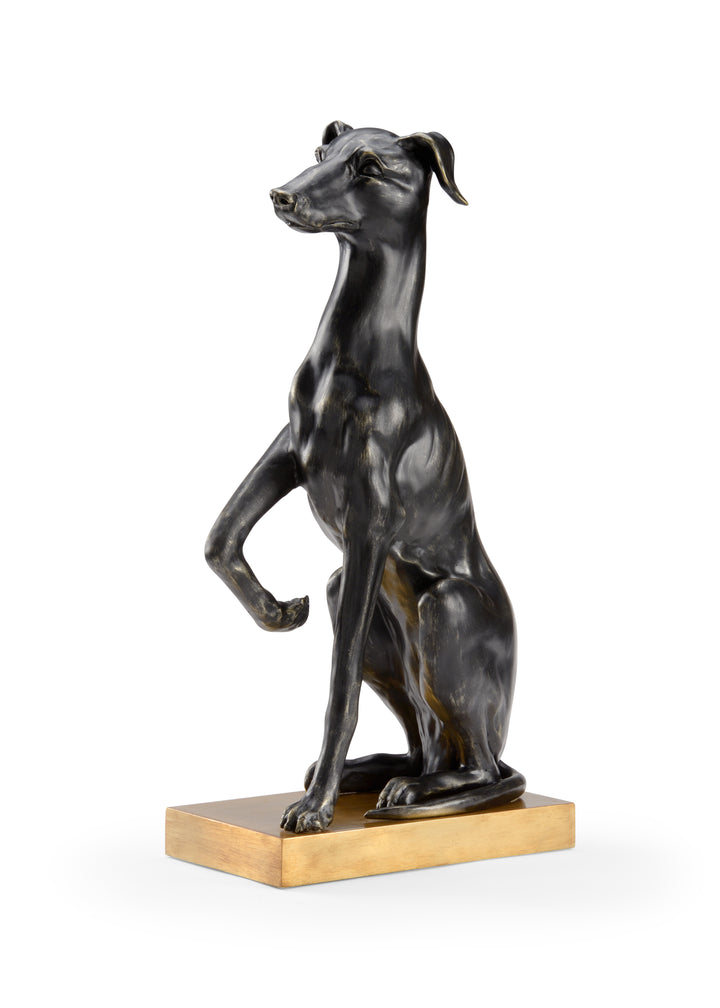 Antique Black/Antique Gold Leaf