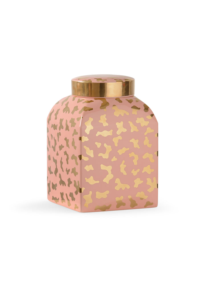 Coral Glaze/Metallic Gold
