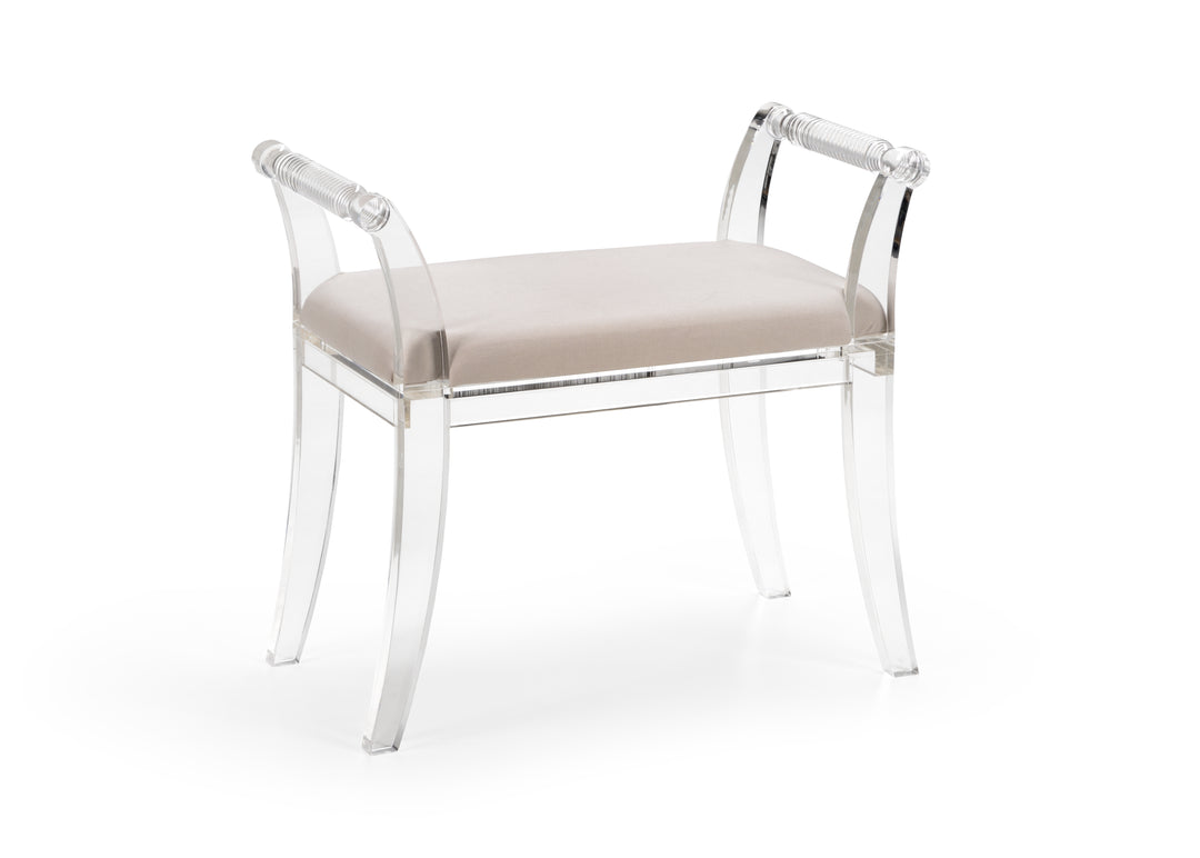 Neoclassic Acrylic Bench - 384973