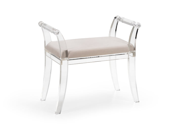 Neoclassic Acrylic Bench - 384973