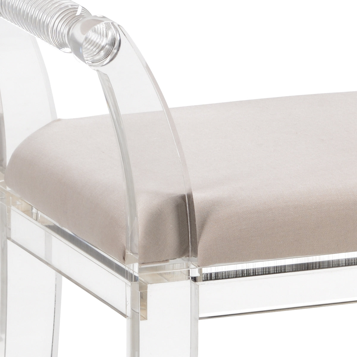 Neoclassic Acrylic Bench - 384973