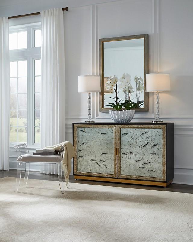 Neoclassic Acrylic Bench - 384973