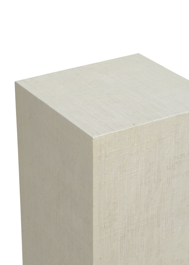 Raffia Pedestal (Sm) - 385051