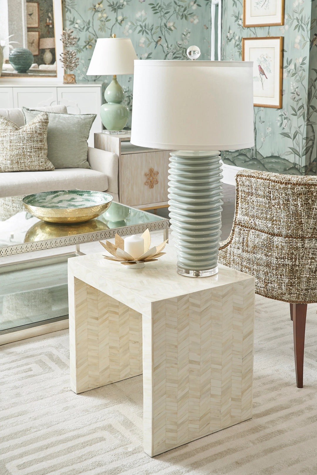 American Home Furniture Chelsea House Lotus Candleholders (Pr)