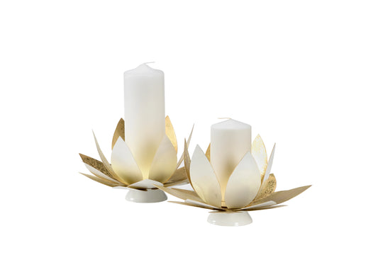 American Home Furniture Chelsea House Lotus Candleholders (Pr)