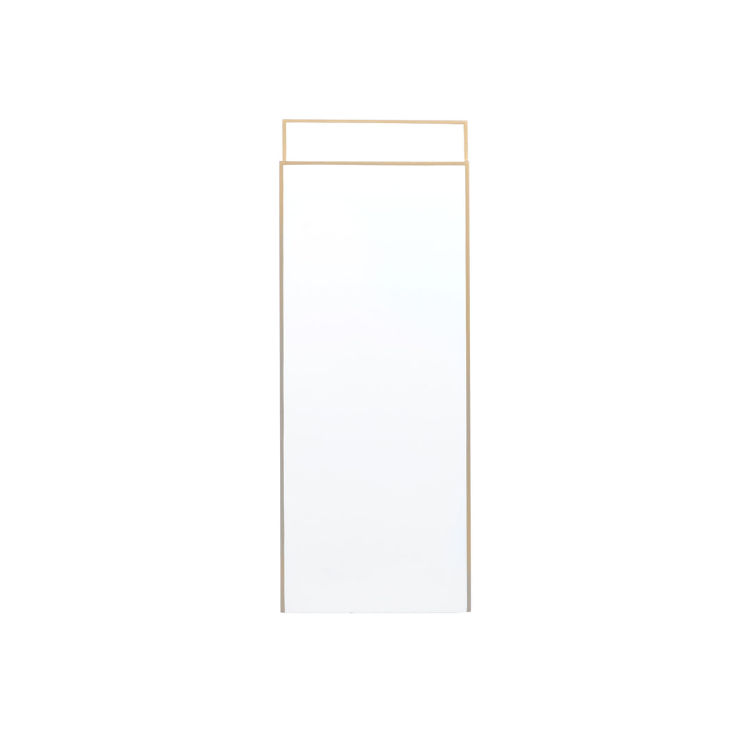White Lacquer/Metallic Gold