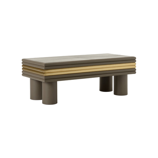 Coulter Leather Cocktail Table  - 385694