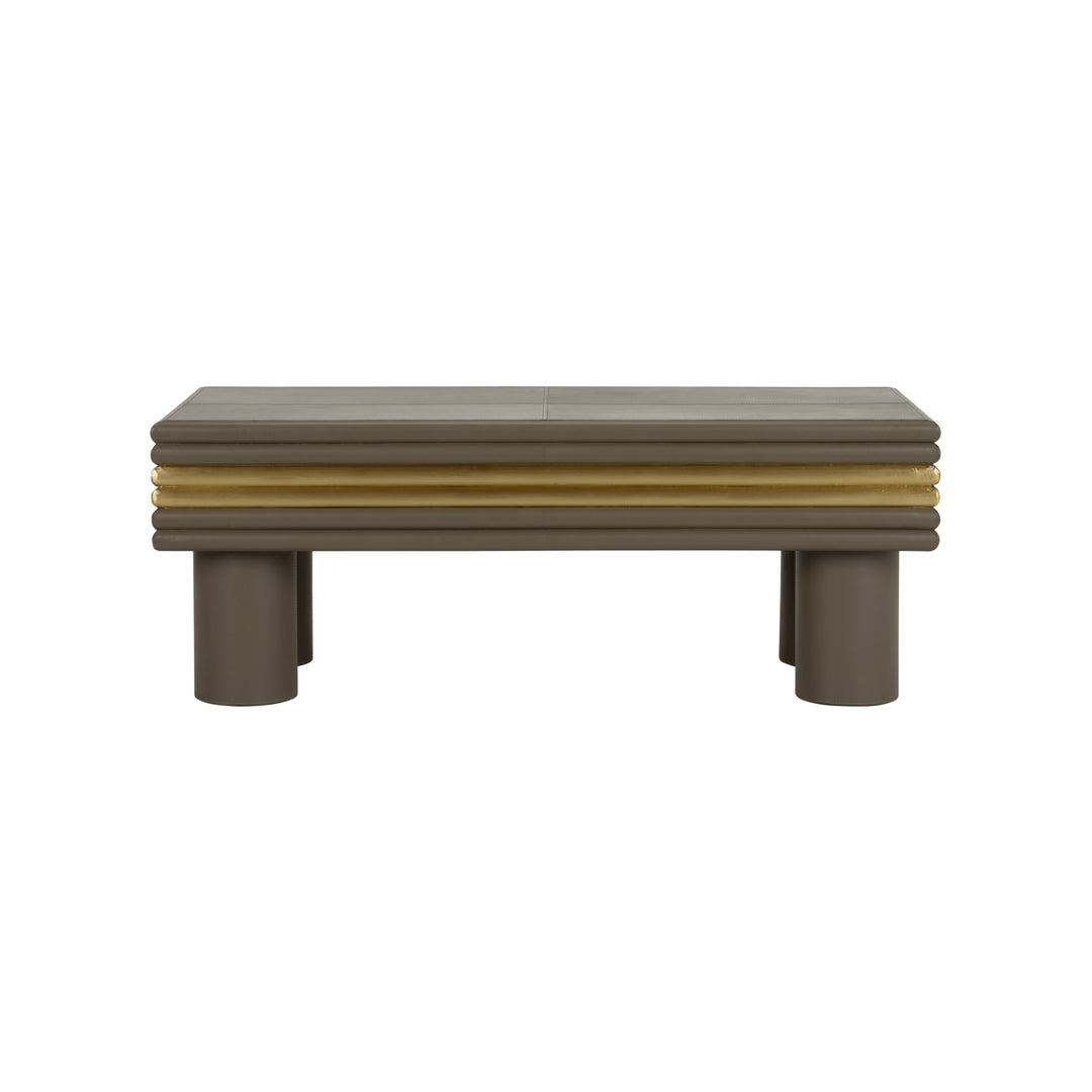 Coulter Leather Cocktail Table  - 385694