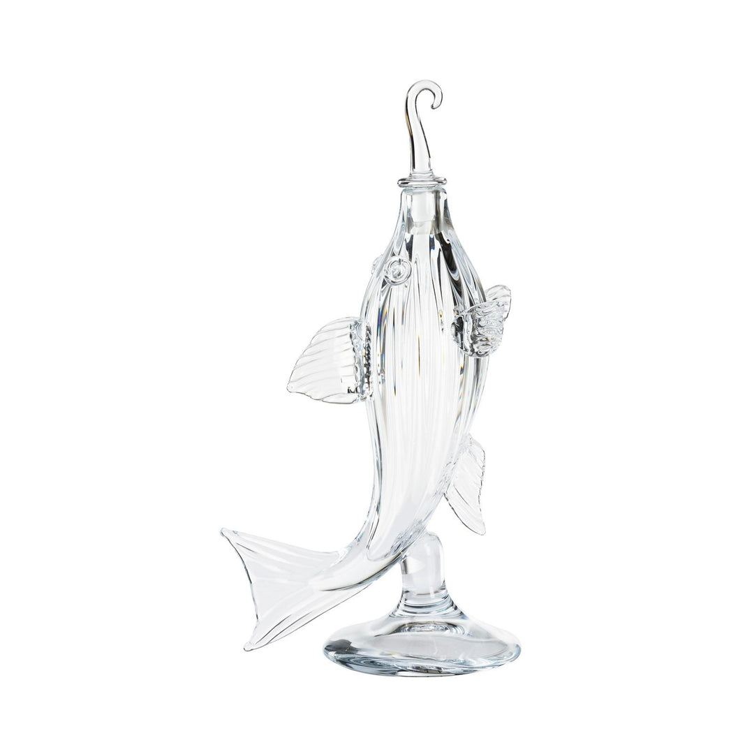 Hand Blown Fish Decanter - 385771