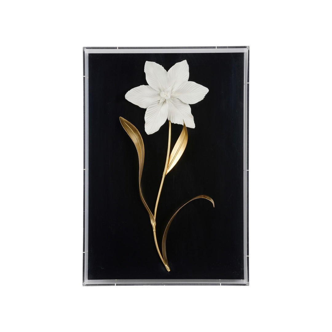 Porcelain Flower Black - A - 385970