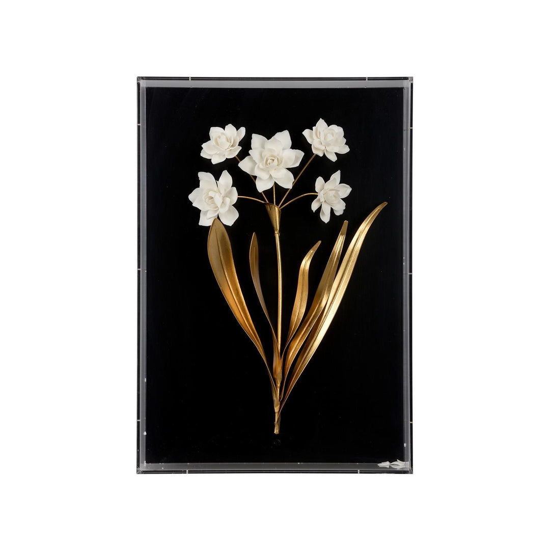 Porcelain Flower Black - D - 385973