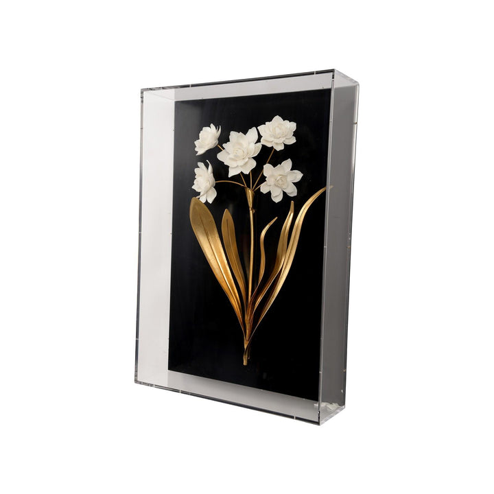 Porcelain Flower Black - D - 385973