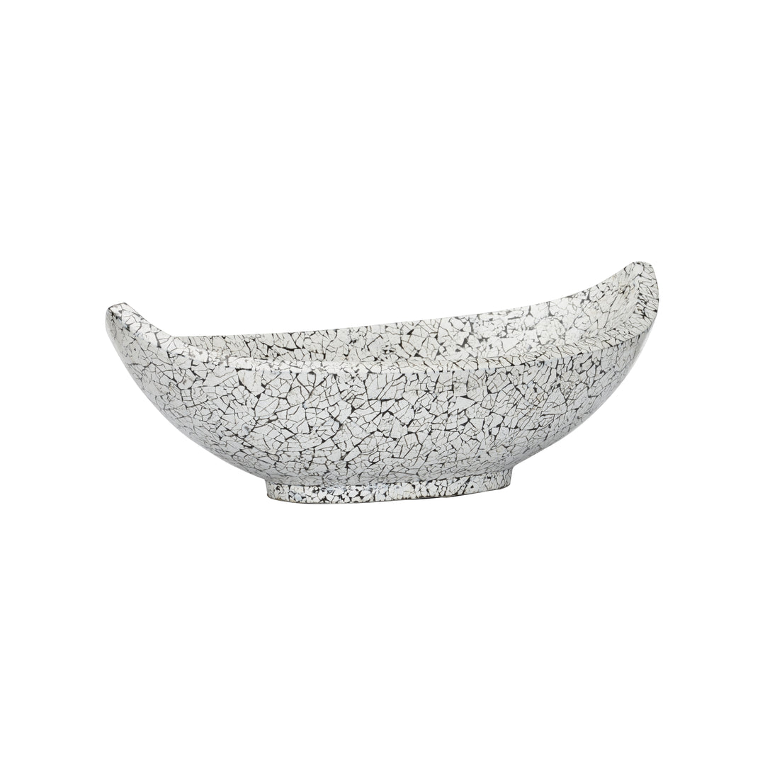 Crackled Long Bowl - 385997