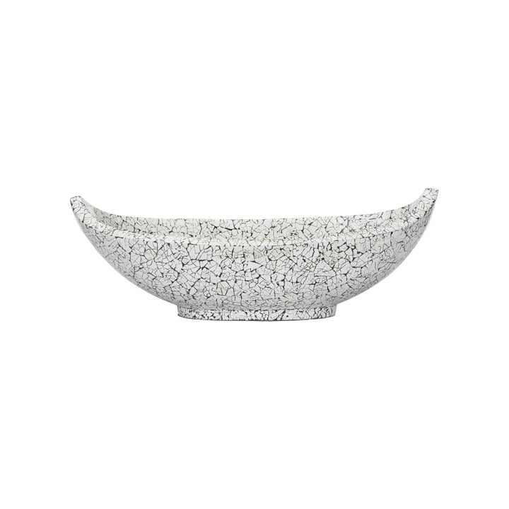 Crackled Long Bowl - 385997
