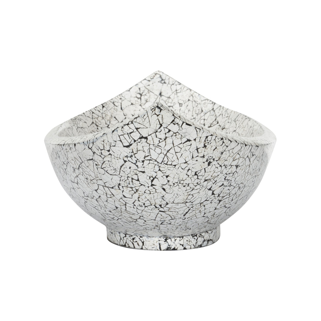 Crackled Long Bowl - 385997