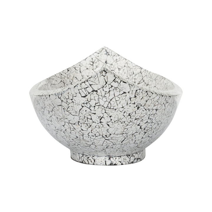 Crackled Long Bowl - 385997