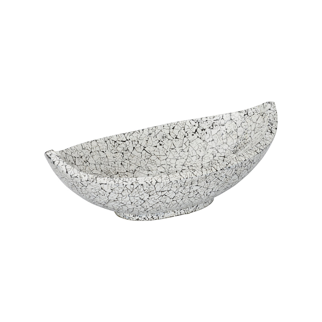 Crackled Long Bowl - 385997