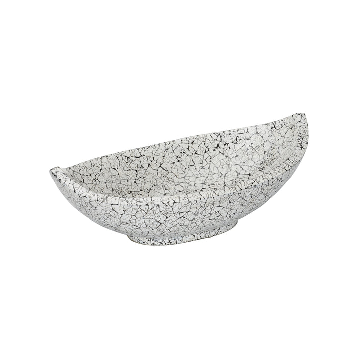 Crackled Long Bowl - 385997