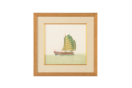 Chin. Junks-Two Sails - 386853