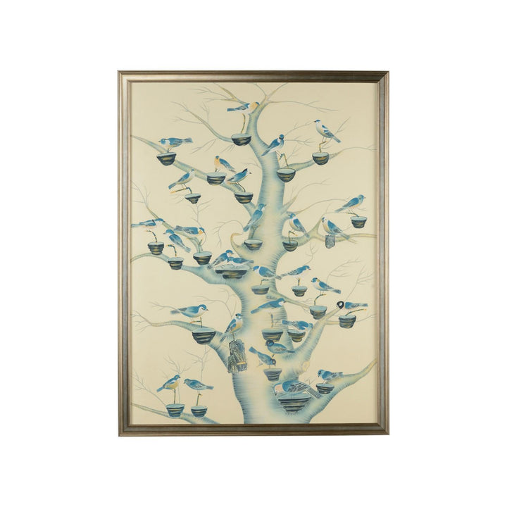 Aviary In Shades Of Blue - 386918