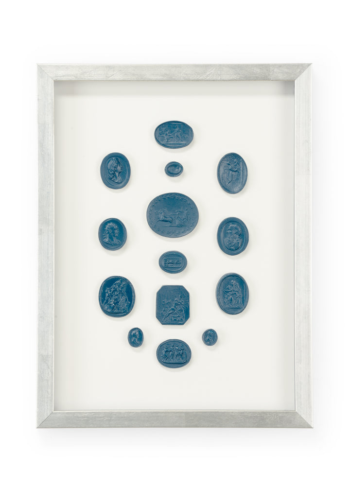 Intaglios In Blue II - 387001