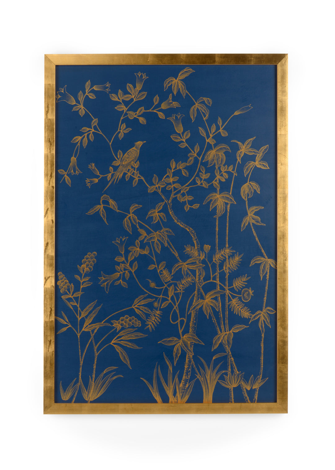 Gold Buckhead Panel On Blue B - 387047