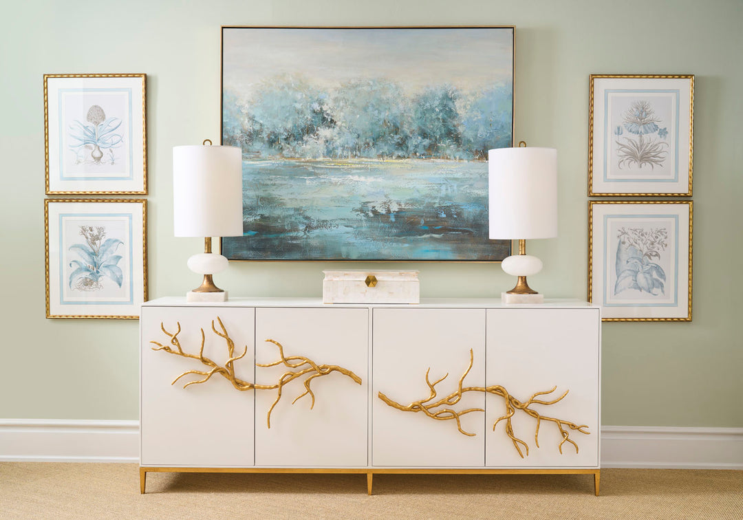 Besler Botanicals in Willow Blue II - 387263