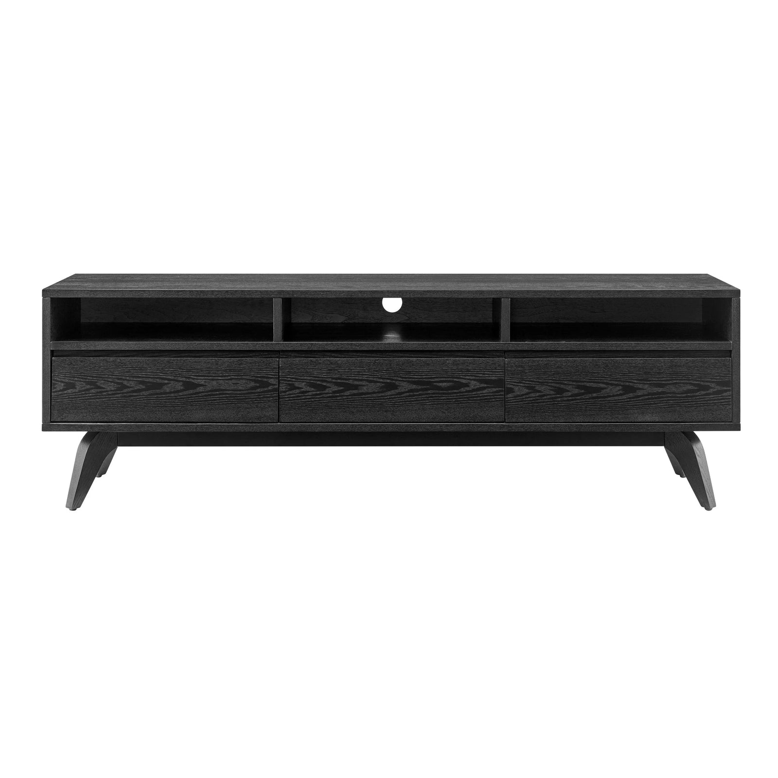 Euro Style Lawrence Media Stand MEDIA + TV STANDS
