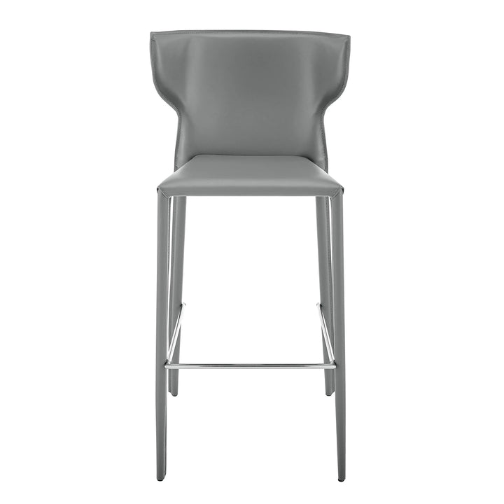 Divinia Bar Stool in Gray - Set of 2