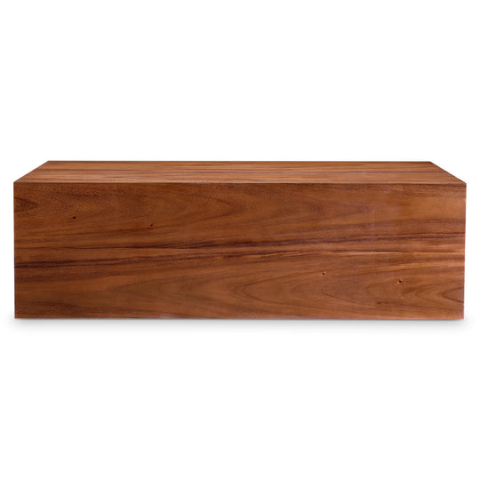 American Home Furniture Bernhardt Loft Brasea Rectangle Caster Cocktail Table