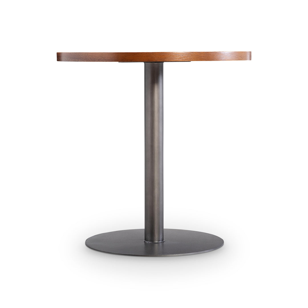 American Home Furniture Bernhardt Loft Brasea Round Side Table