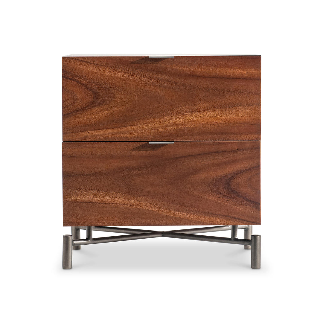 American Home Furniture Bernhardt Loft Brasea Nightstand