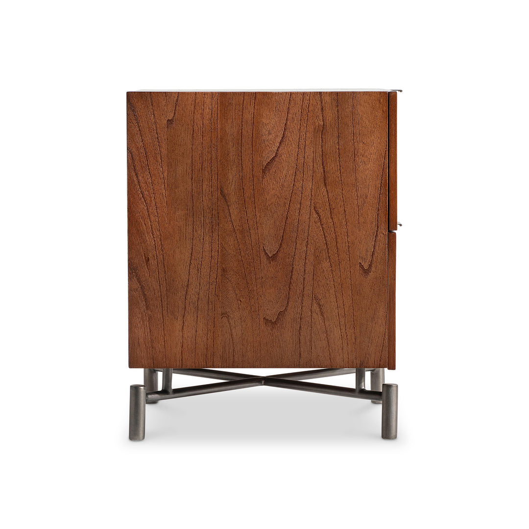 American Home Furniture Bernhardt Loft Brasea Nightstand
