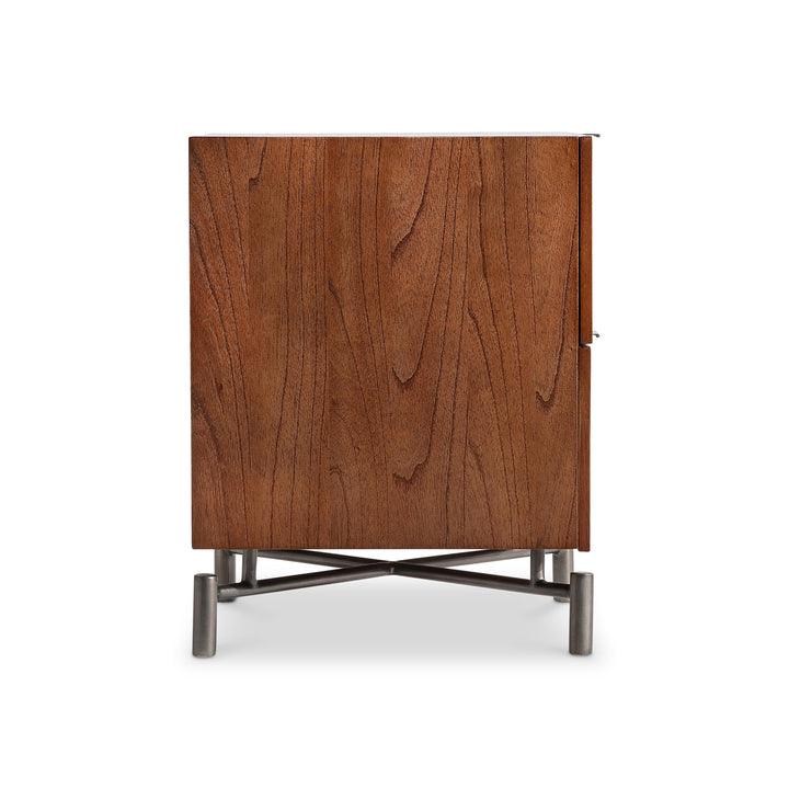 American Home Furniture Bernhardt Loft Brasea Nightstand