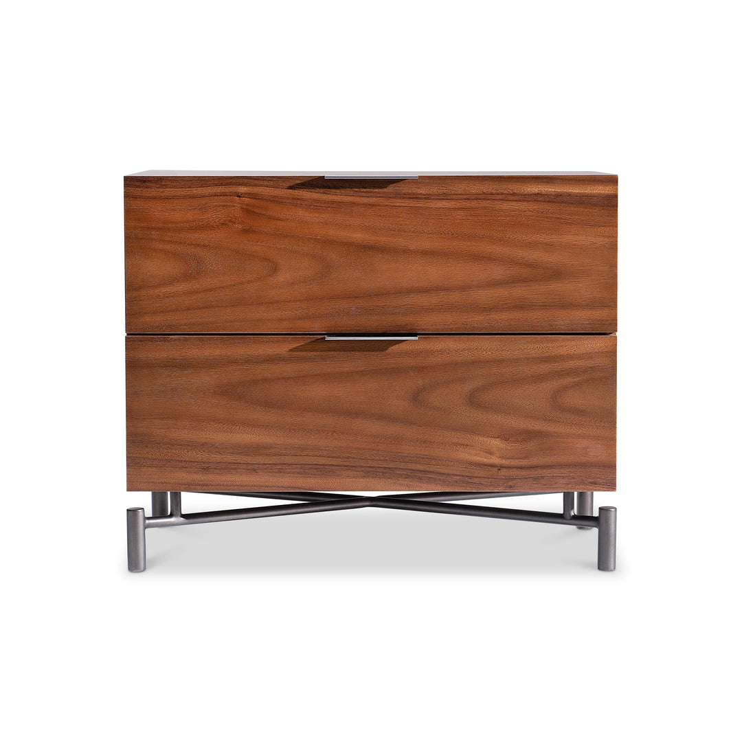 American Home Furniture Bernhardt Loft Brasea Nightstand