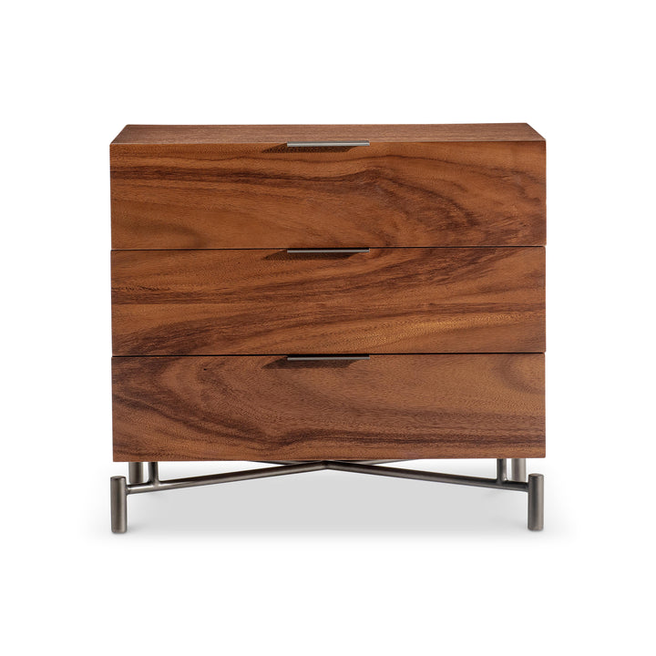 American Home Furniture Bernhardt Loft Brasea Nightstand