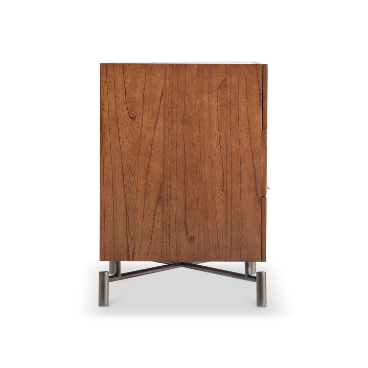 American Home Furniture Bernhardt Loft Brasea Nightstand