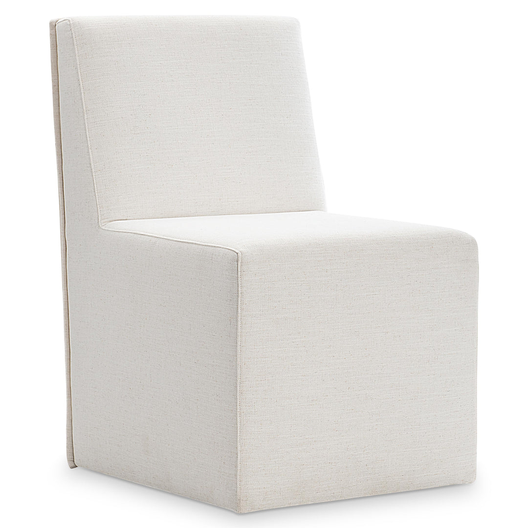 American Home Furniture Bernhardt Loft Brasea Caster Chair - Set of 2
